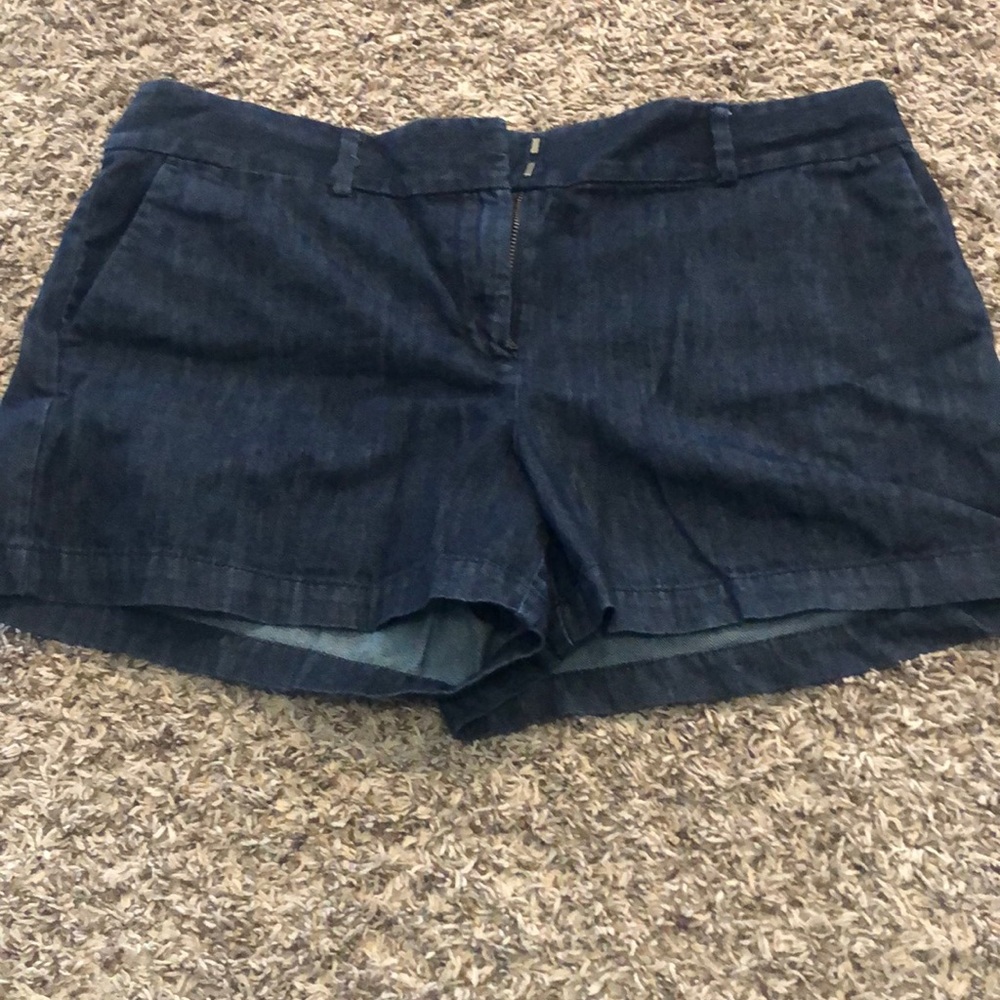 LOFT blue Jean shorts size 12